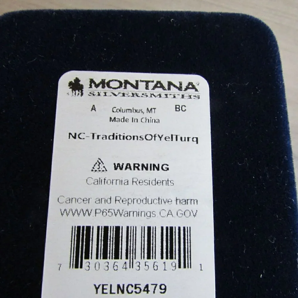 Montana Silversmiths Traditions of Yellowstone Turquoise Earrings